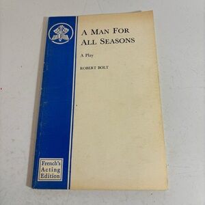 Vintage A Man For All‎ Seasons play by Robert Bolt